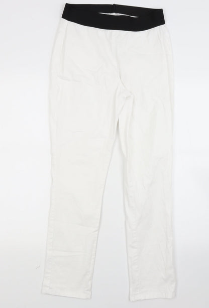 Damart Womens White   Jegging Jeans Size 12 L28 in