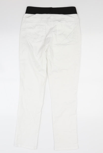 Damart Womens White   Jegging Jeans Size 12 L28 in