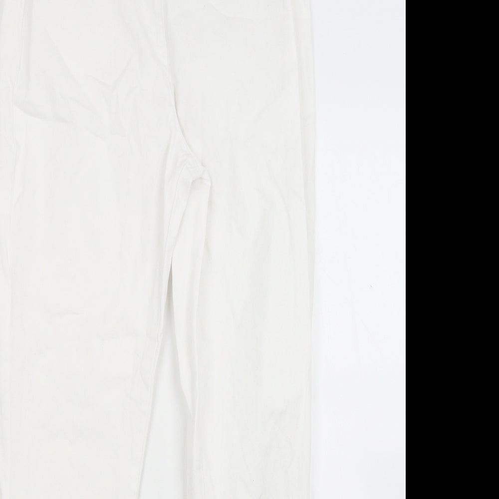 Damart Womens White   Jegging Jeans Size 12 L28 in