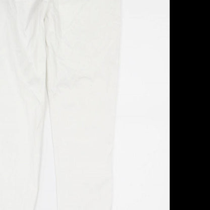Damart Womens White   Jegging Jeans Size 12 L28 in