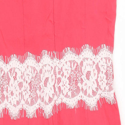 Paper Dolls Womens Pink   Pencil Dress  Size 6
