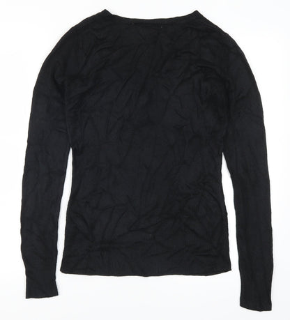 South Womens Black   Pullover Jumper Size 8