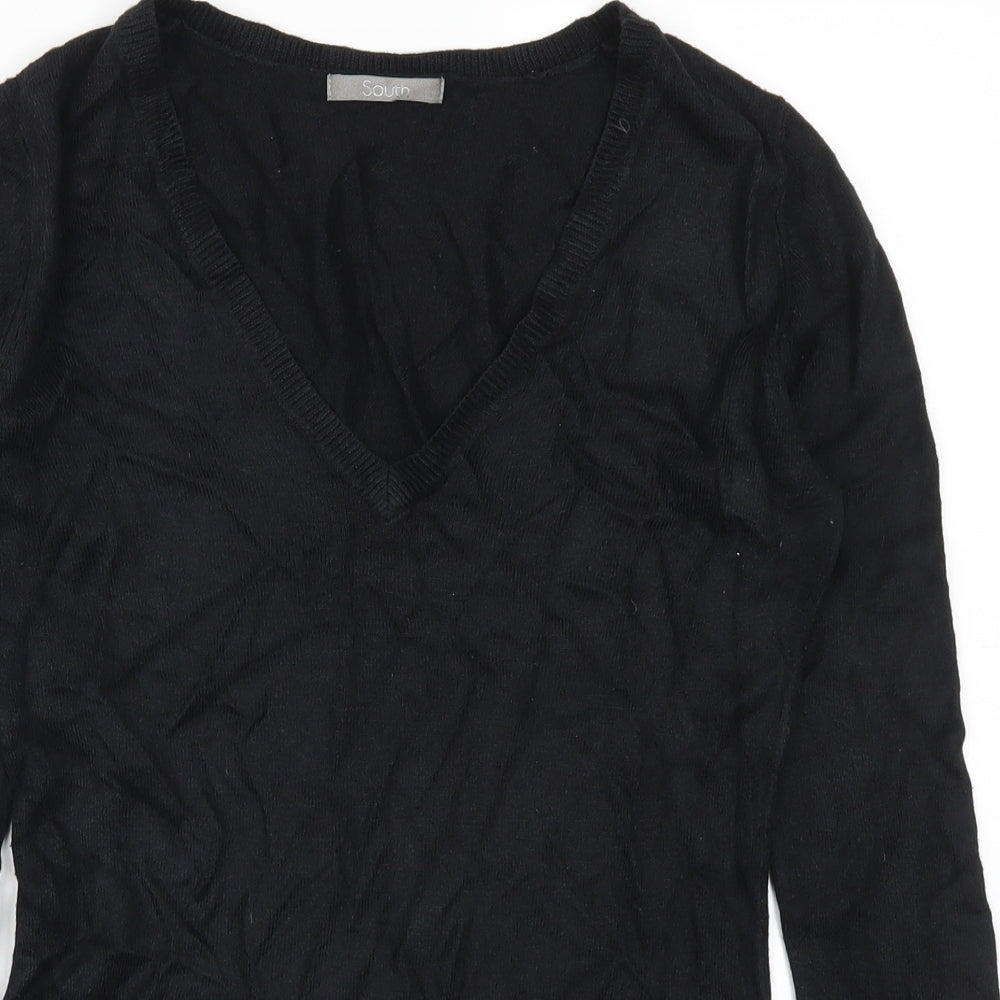 South Womens Black   Pullover Jumper Size 8
