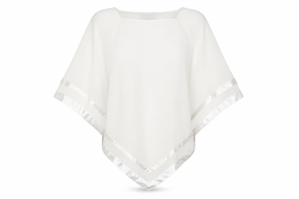 Womens UK Size 16 New Look White Tunic Blouse