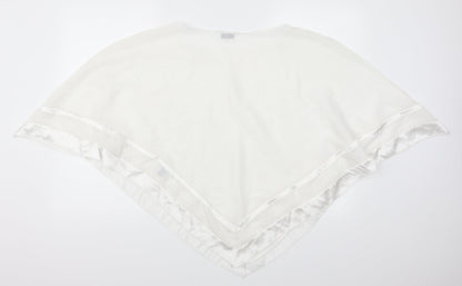 Womens UK Size 16 New Look White Tunic Blouse