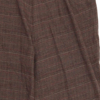 Womens UK Size 37 in NEXT Regular Fit  Brown Trousers