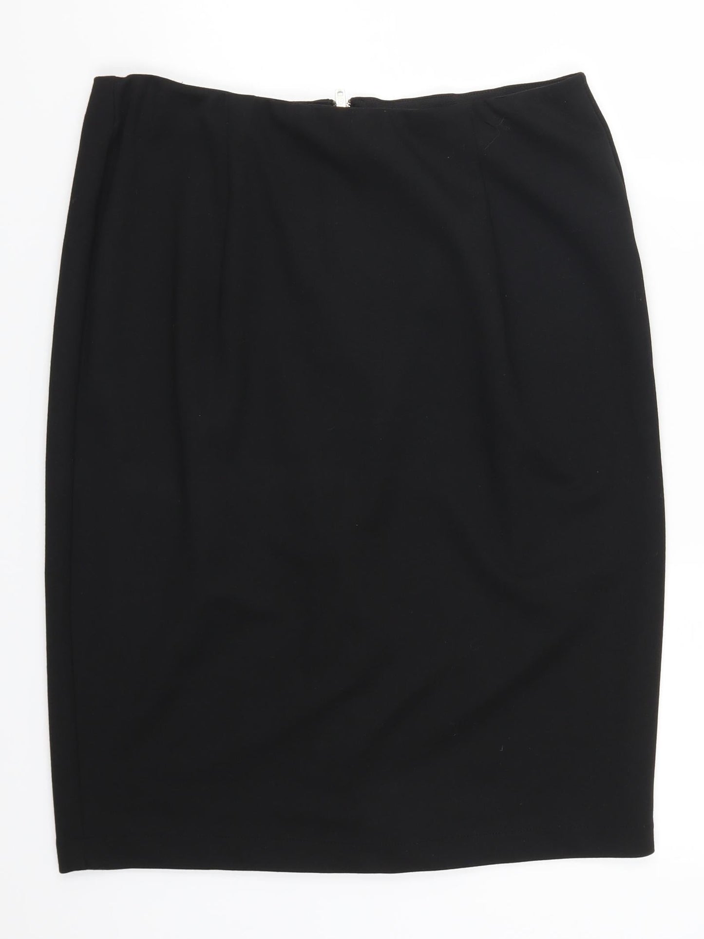 Arlene Phillips Womens Black   Straight & Pencil Skirt Size 33 in