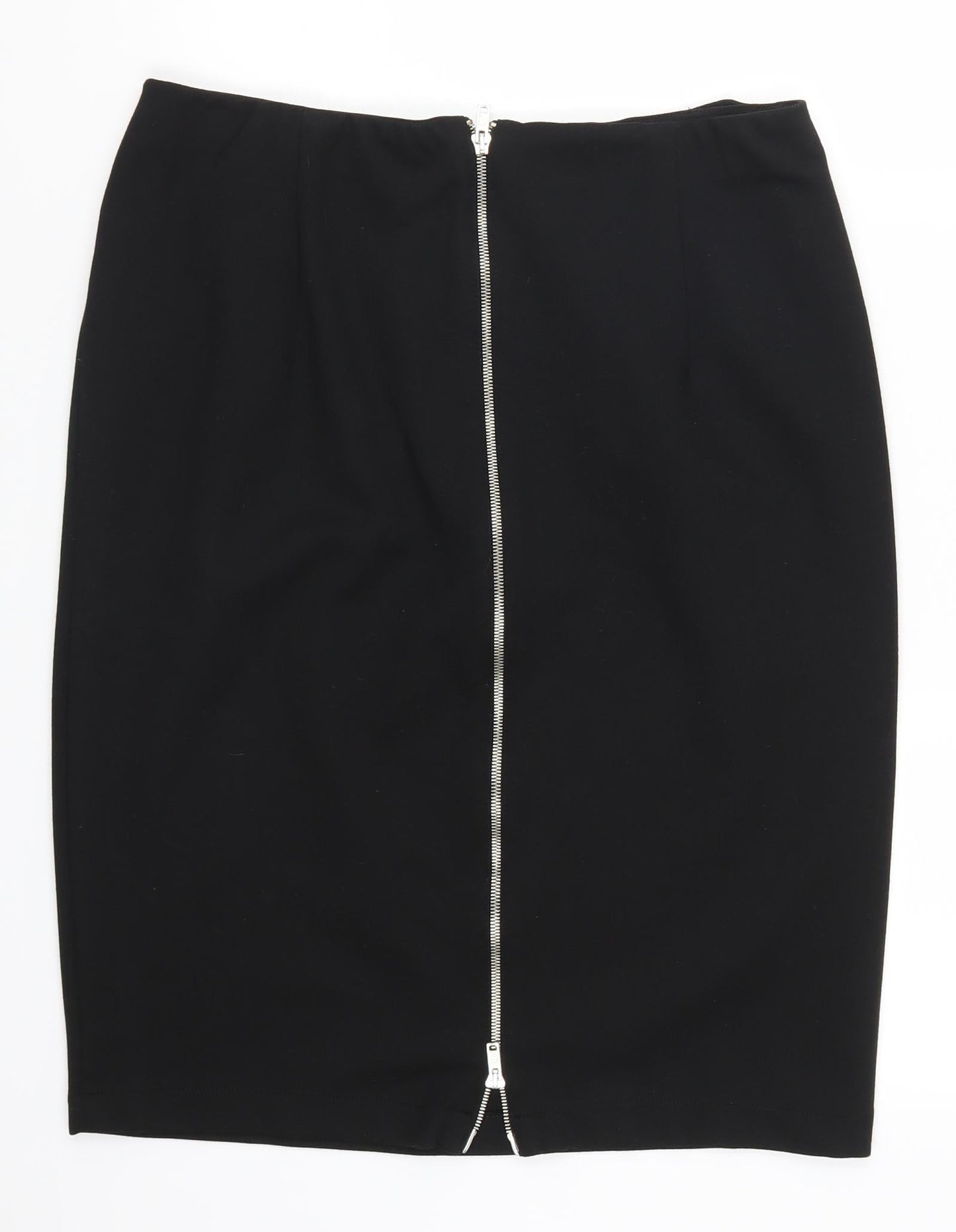 Arlene Phillips Womens Black   Straight & Pencil Skirt Size 33 in