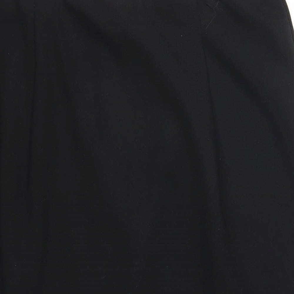 Arlene Phillips Womens Black   Straight & Pencil Skirt Size 33 in