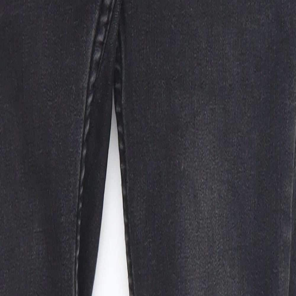 New Look Womens Grey  Denim Skinny Jeans Size 4 L25 in