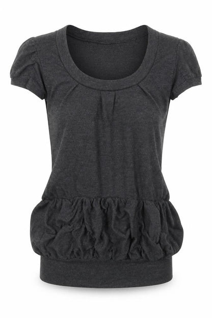 Mystify Womens Grey   Basic T-Shirt Size S