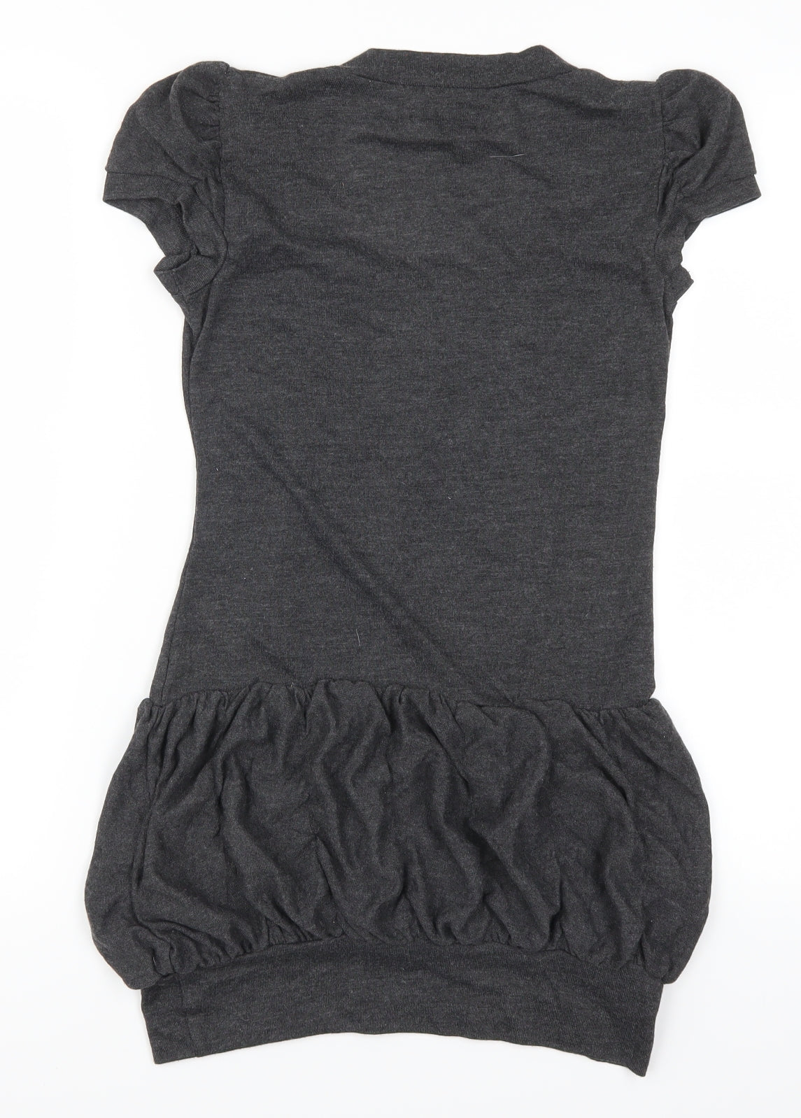 Mystify Womens Grey   Basic T-Shirt Size S