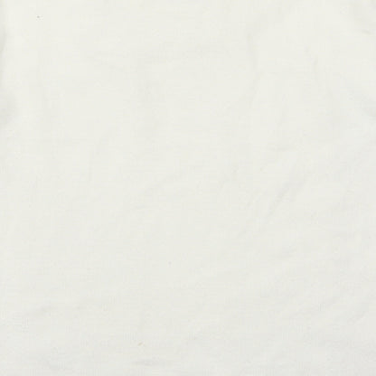 Choice Womens White   Pullover Jumper Size M