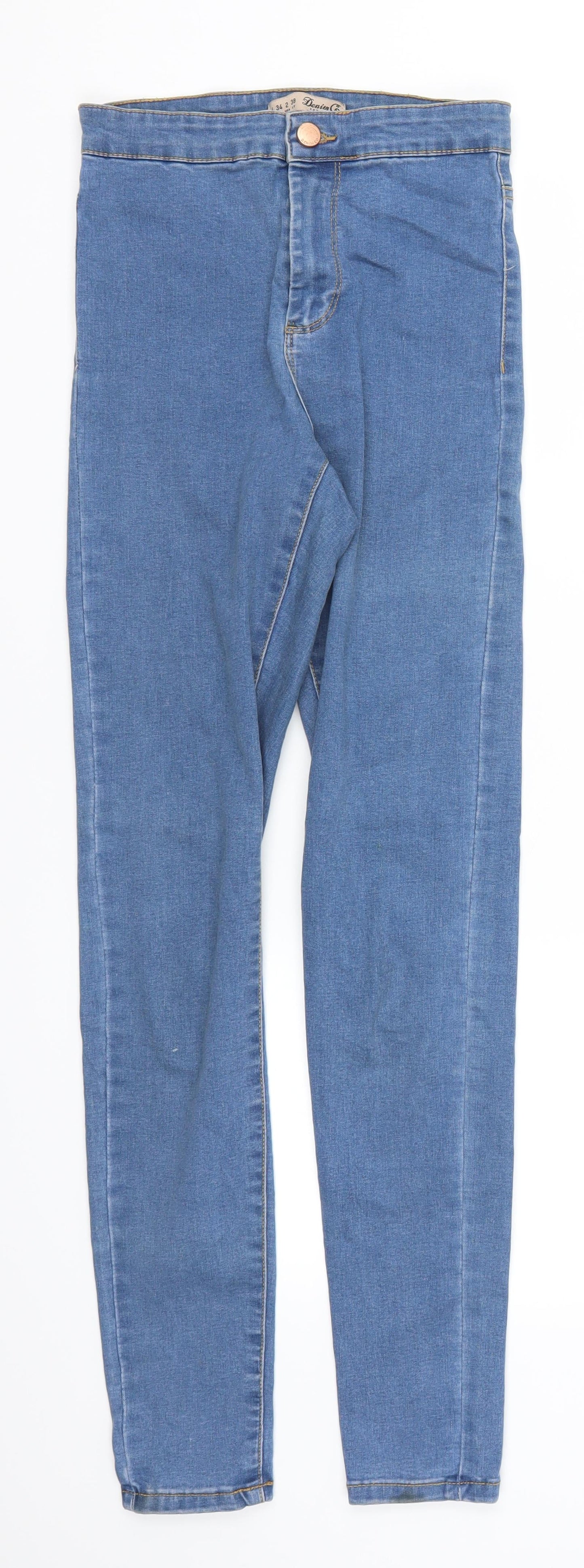 Denim Co Womens Blue  Denim Skinny Jeans Size 6 L29 in