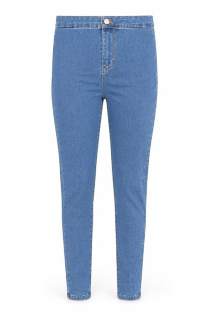Denim Co Womens Blue  Denim Skinny Jeans Size 6 L29 in