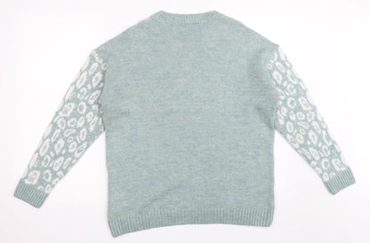 George Womens Green   Pullover Jumper Size S
