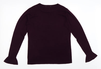 Dorothy Perkins Womens Purple   Pullover Jumper Size 14