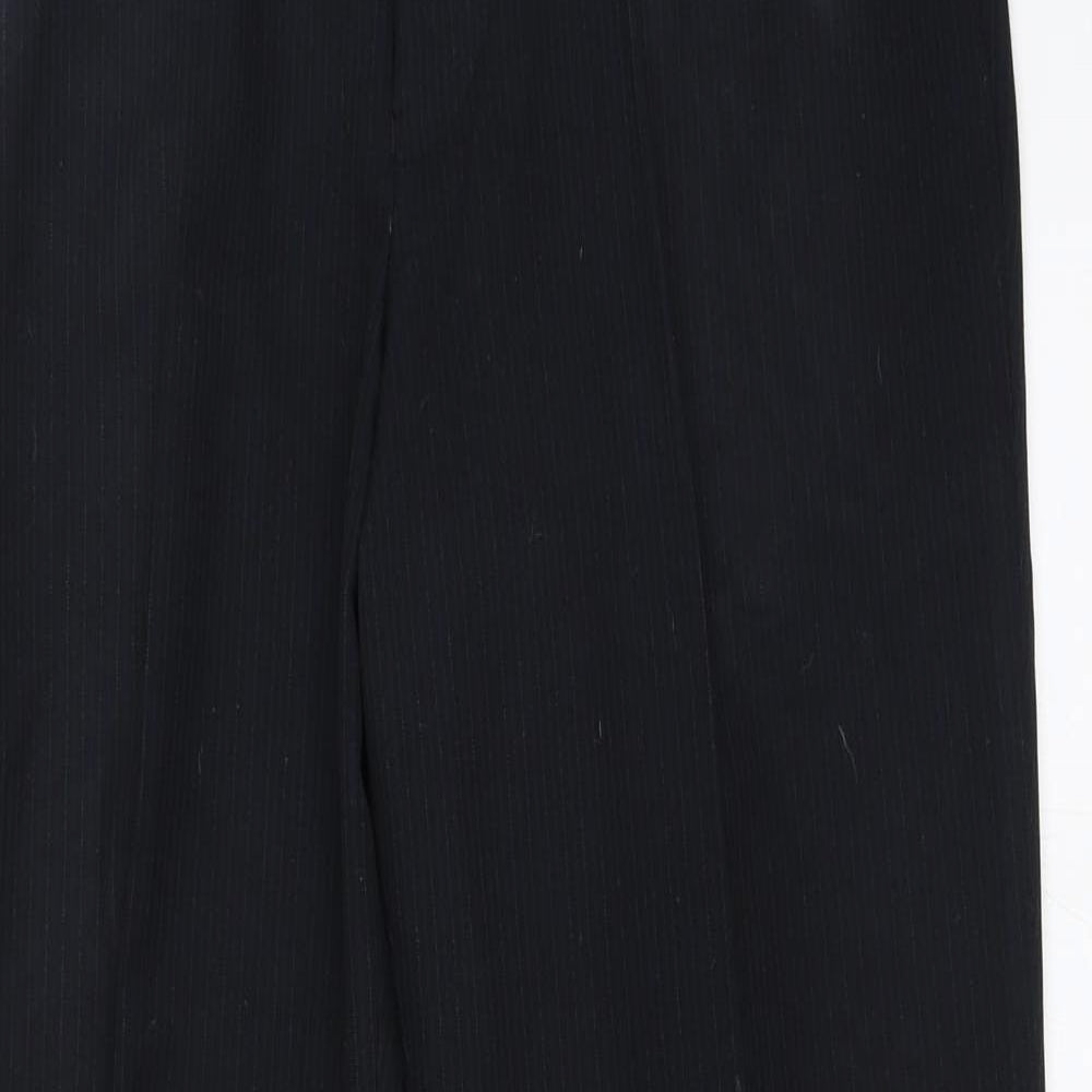 Matalan Mens Black   Trousers  Size 32 in L30 in