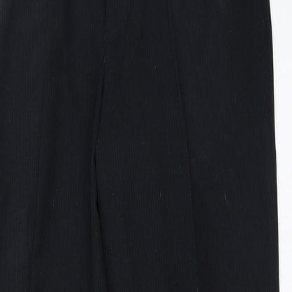 Matalan Mens Black   Trousers  Size 32 in L30 in