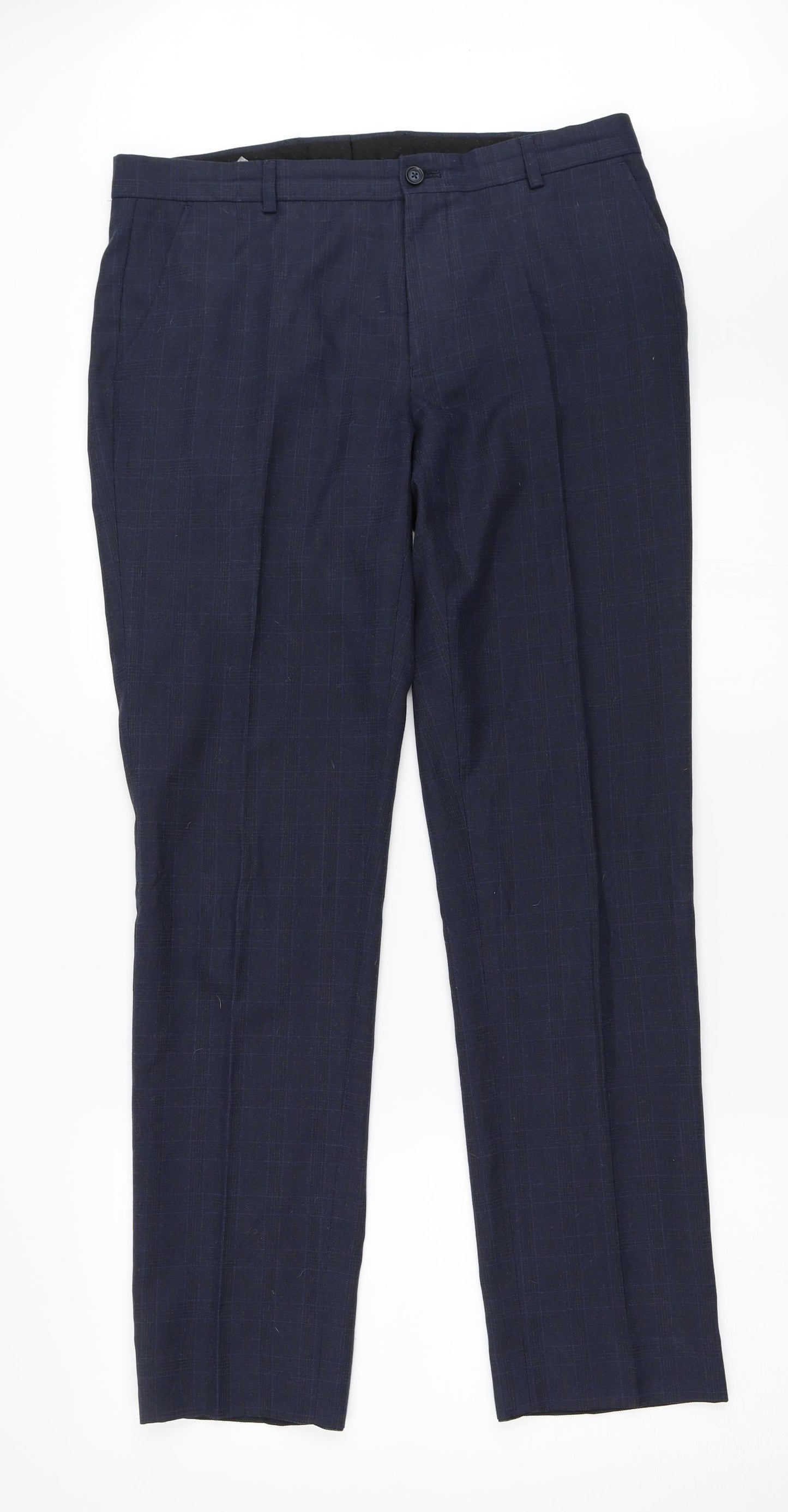 Matalan Mens Blue   Trousers  Size 32 in L31 in