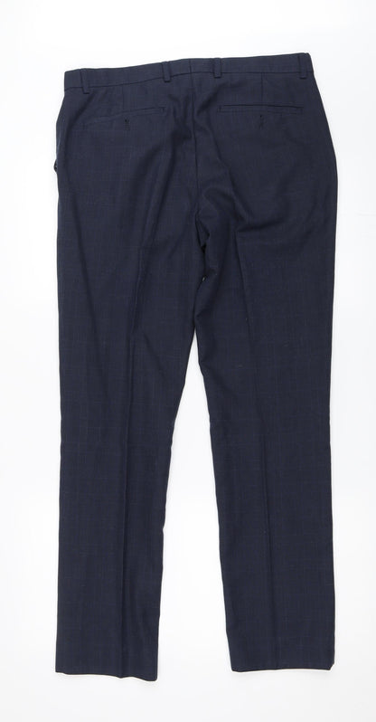 Matalan Mens Blue   Trousers  Size 32 in L31 in