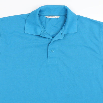 Kustom Kit Mens Blue    Polo Size S