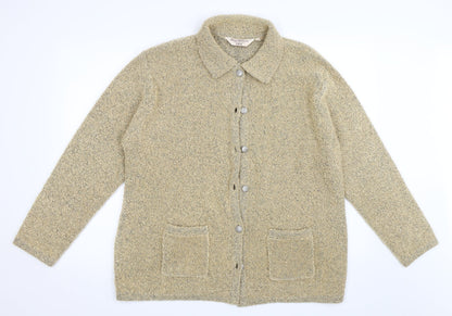 Womens UK Size XL EWM Beige Jacket