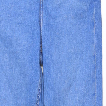 New Look Womens Blue  Denim Skinny Jeans Size 8 L27 in