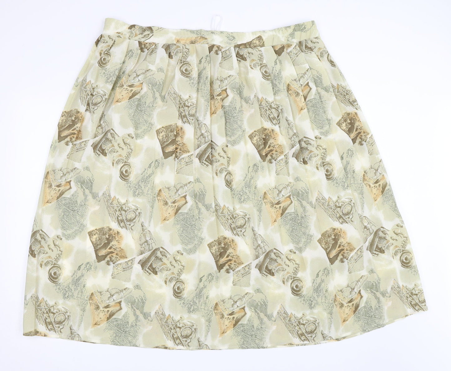 Womens UK Size XL Preworn Flare  Skirt