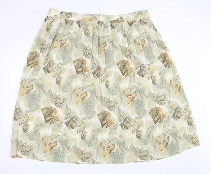 Womens UK Size XL Preworn Flare  Skirt