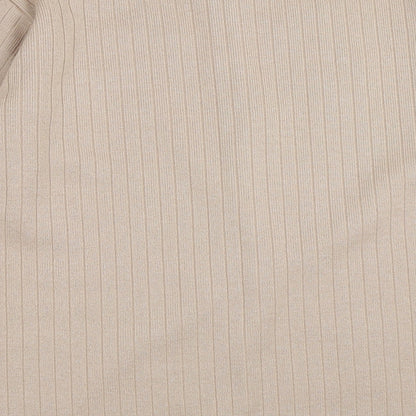 Cozzi Womens Beige   Cardigan Jumper One Size