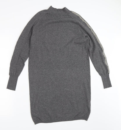 Primark Womens Grey   Jumper Dress  Size XS