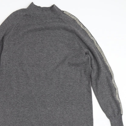 Primark Womens Grey   Jumper Dress  Size XS