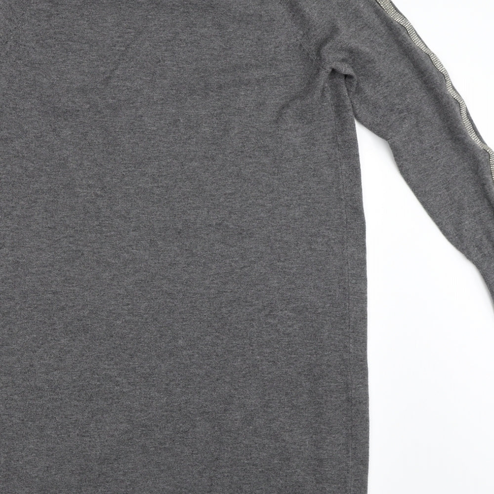 Primark Womens Grey   Jumper Dress  Size XS