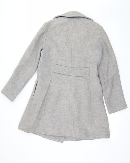 Womens UK Size 8 Gap Grey Overcoat