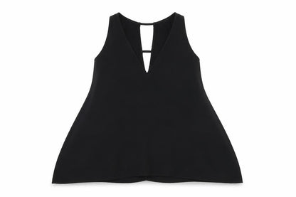 River Island Womens Black   Camisole Tank Size 8  - Cut out back