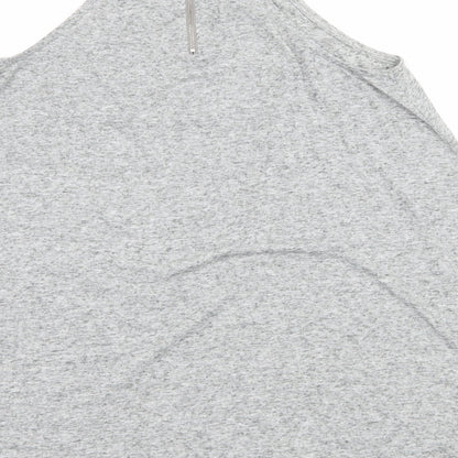 Womens UK Size 6 New Look Grey Basic Tank