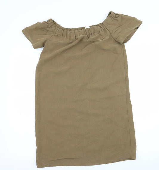 H&M Womens Brown   A-Line  Size 8