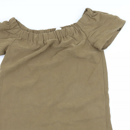 H&M Womens Brown   A-Line  Size 8