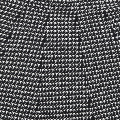 Vila Milano Womens Black Houndstooth Knit Flare Skirt Size S