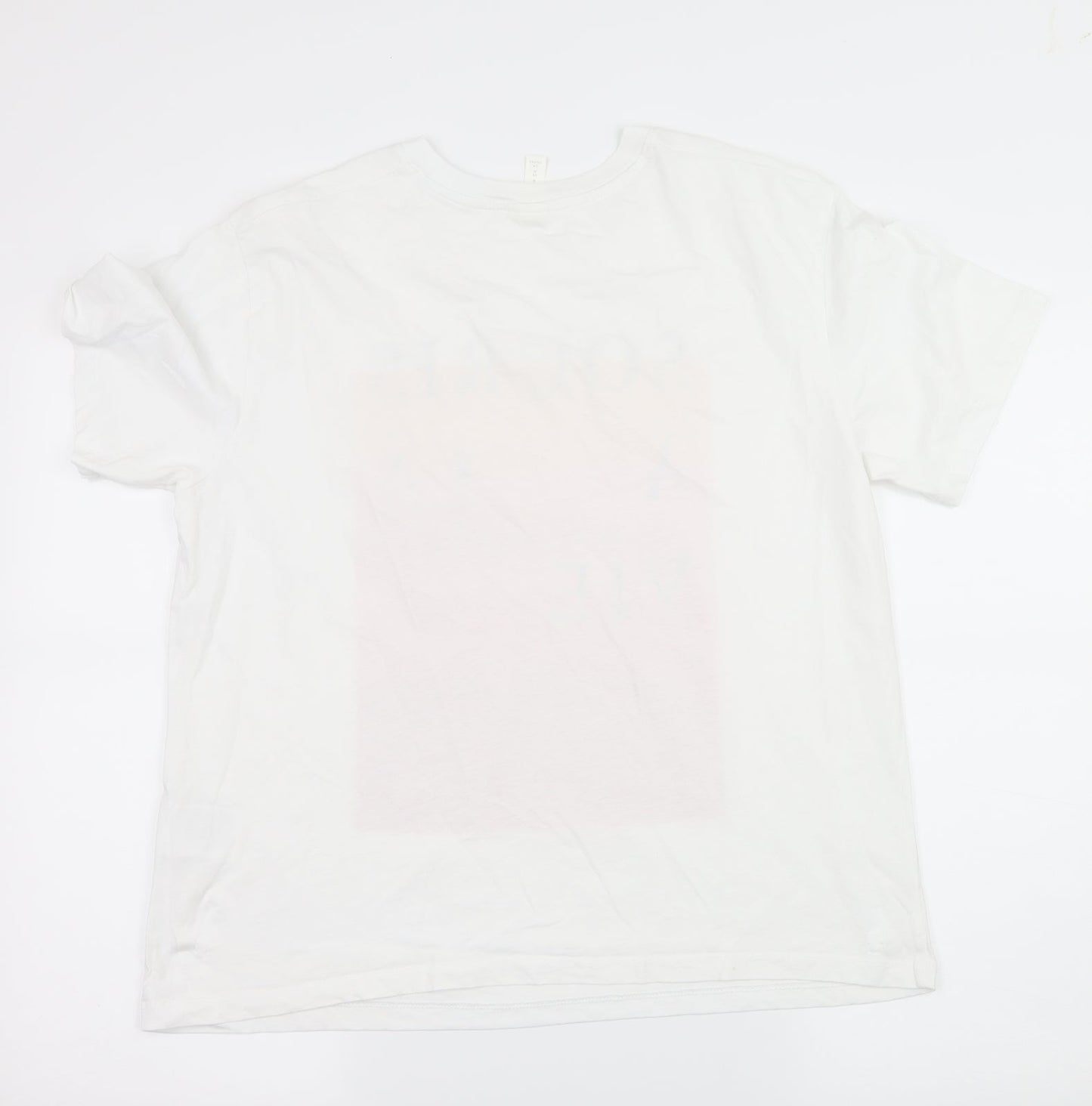 Mens UK Size M H&M White  T-Shirt