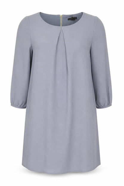H&M Womens Grey  Chiffon A-Line  Size 4
