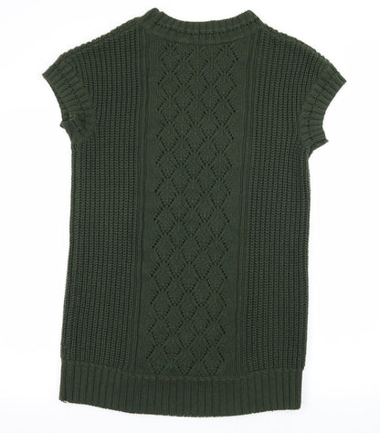 Gap Womens Green  Knit Pullover Jumper Size XS