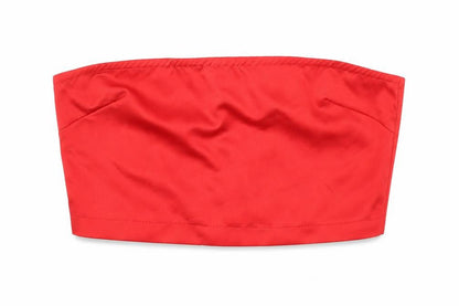 Womens UK Size 10 Missguided Red Basic Tank