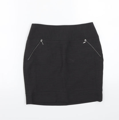 NEXT Womens Grey   A-Line Skirt Size 6