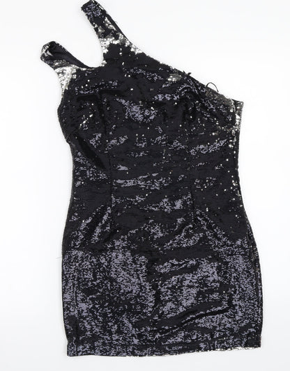 abandon Womens Black   A-Line  Size 10