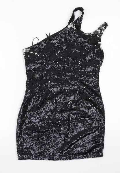 abandon Womens Black   A-Line  Size 10