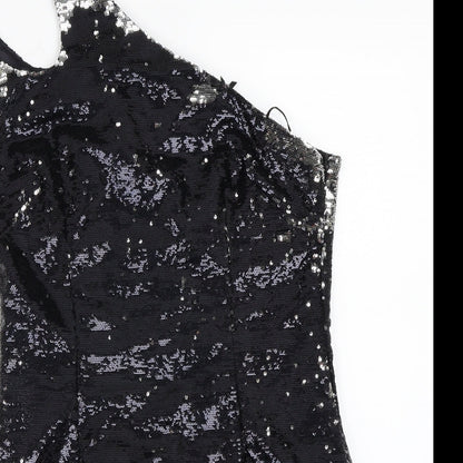 abandon Womens Black   A-Line  Size 10