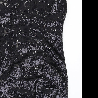 abandon Womens Black   A-Line  Size 10
