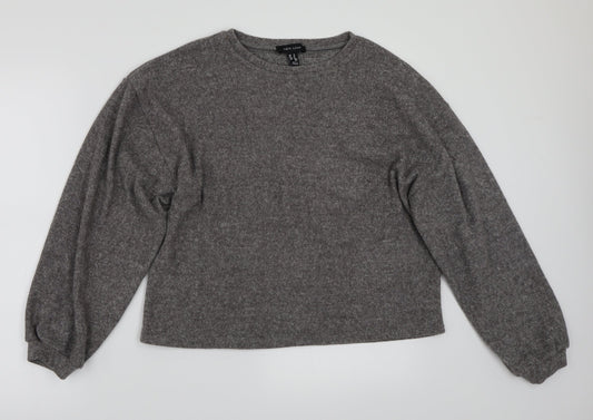 Newlook Womens Grey   Pullover Jumper Size M
